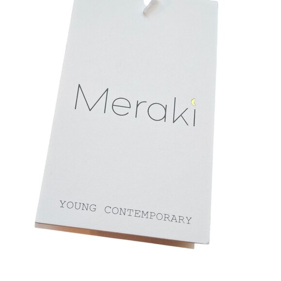 Meraki Women Draped Cowl Neck Top XL Quiet Luxury, Coquette Chic, Workwear Fall - Picture 7 of 11